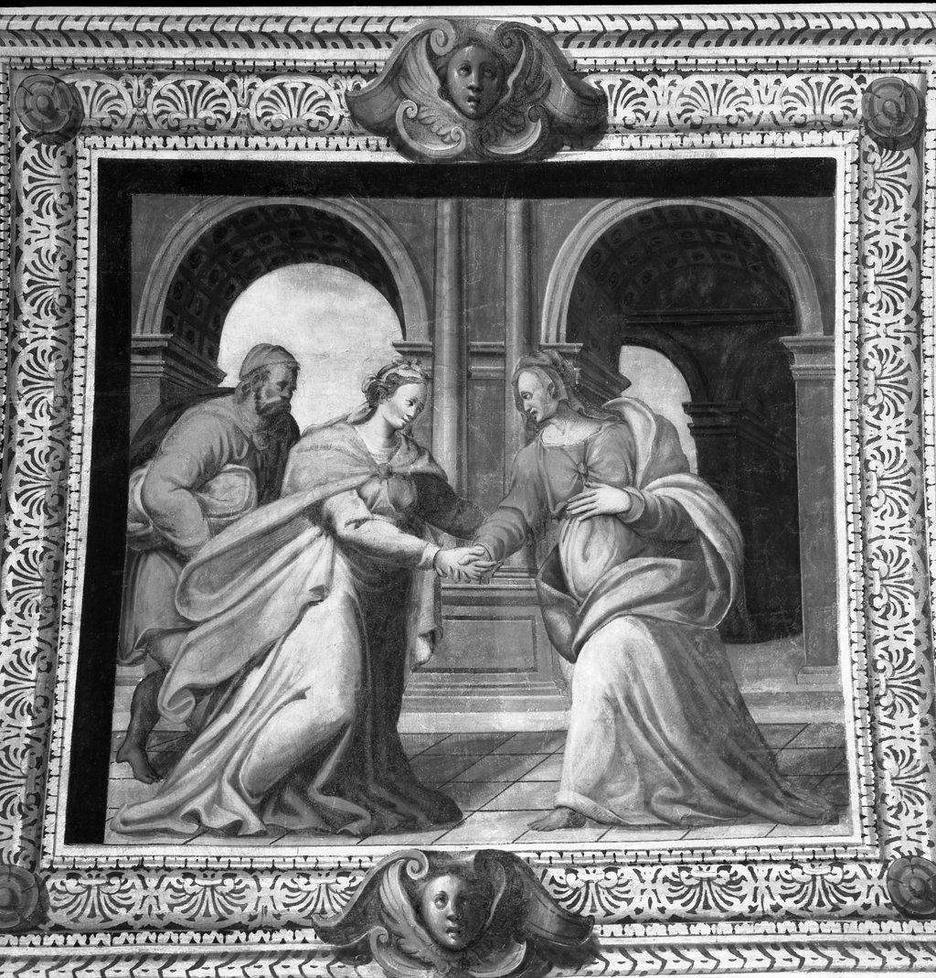 storie della vita della Madonna (dipinto, elemento d'insieme) - ambito toscano (ultimo quarto sec. XVI)
