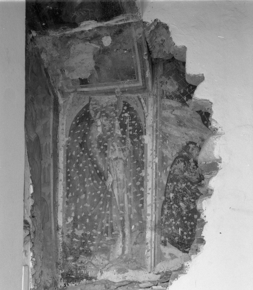 crocifissione (dipinto, frammento) - ambito emiliano-romagnolo (secondo quarto sec. XIV)