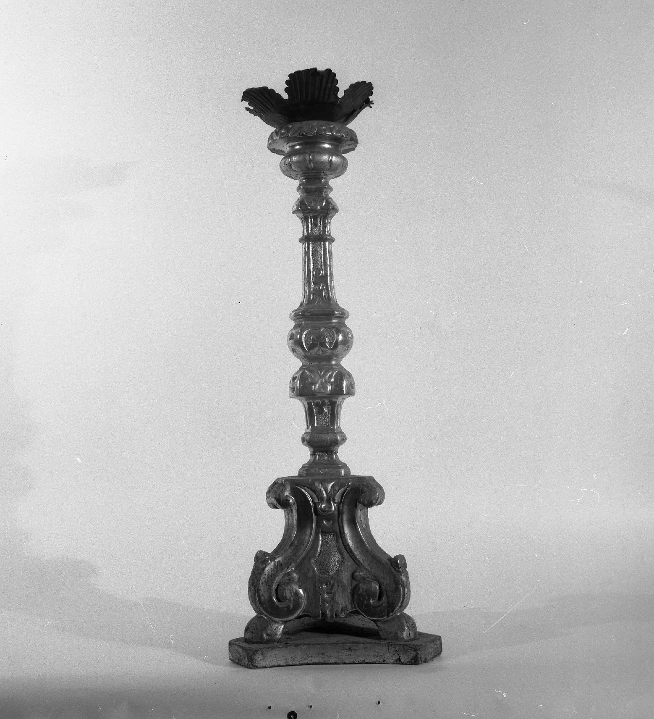 candeliere - ambito toscano (primo quarto sec. XVIII)