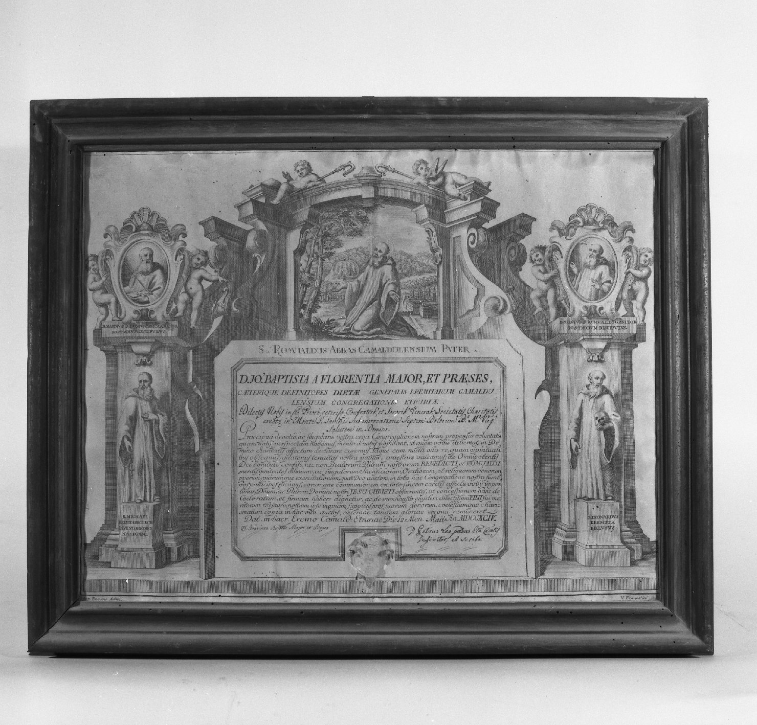 miniatura - bottega italiana (fine sec. XVIII)