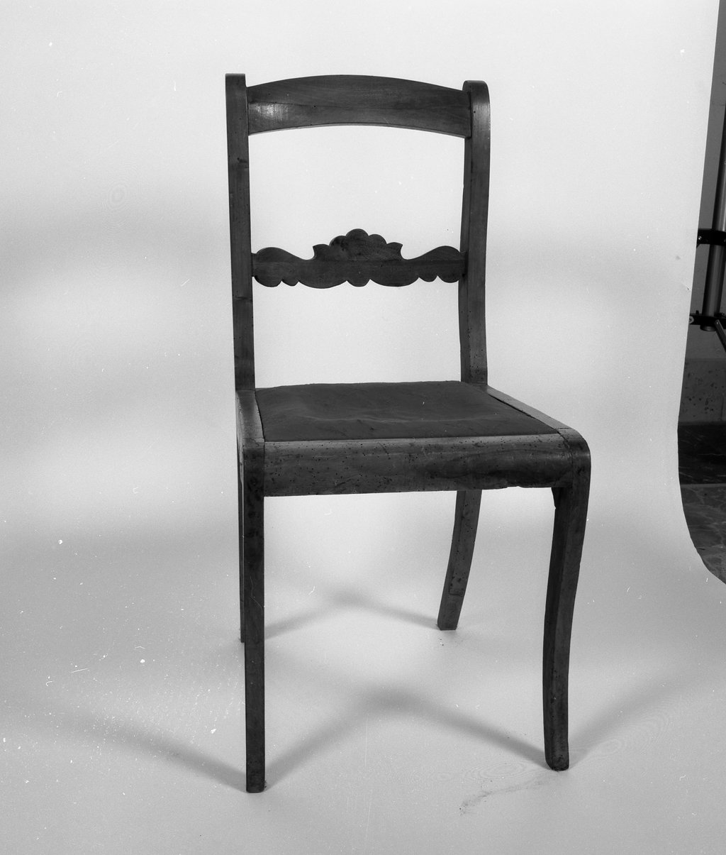 sedia, serie - produzione toscana (prima metà sec. XIX)