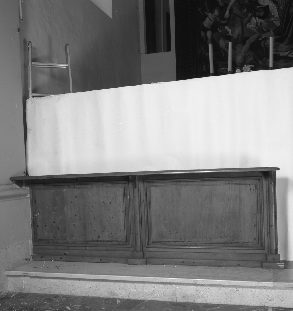 balaustrata, serie - produzione toscana (seconda metà sec. XIX)