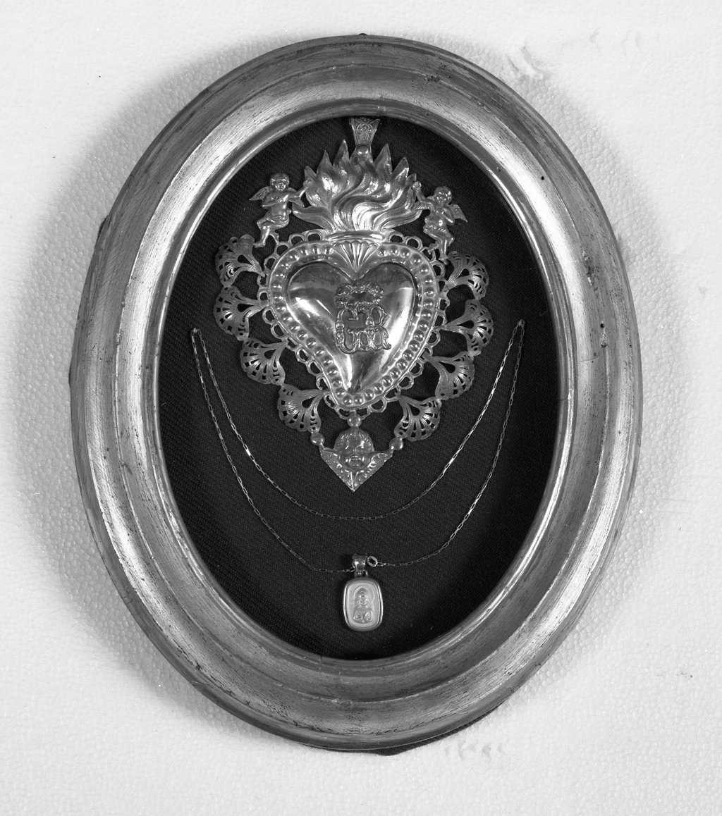 custodia - per ex voto - produzione toscana (sec. XX)