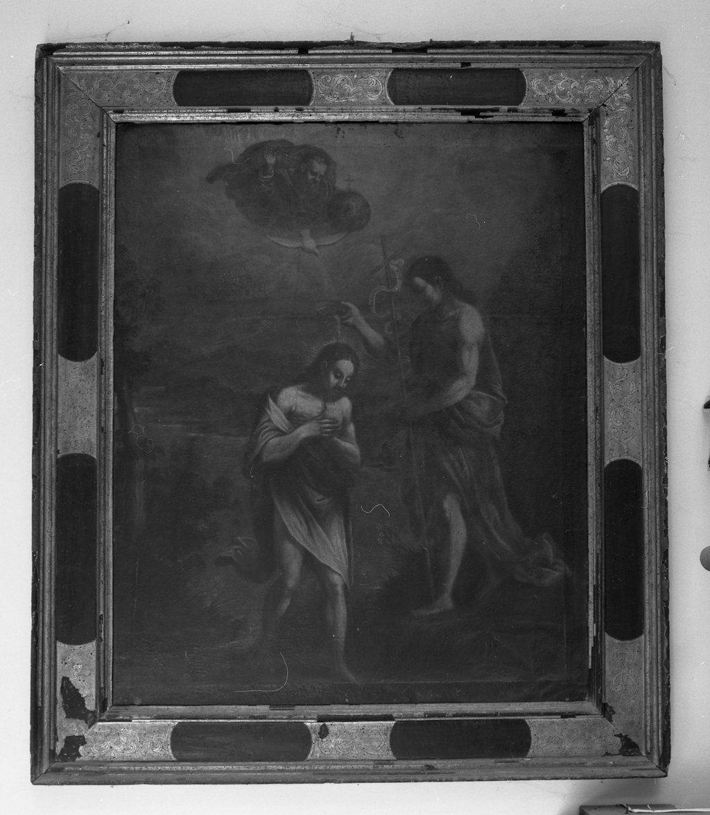 battesimo di Cristo (dipinto) - ambito toscano (prima metà sec. XVII)