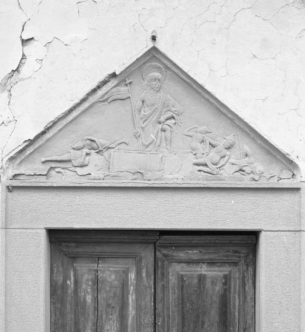 resurrezione di Cristo (rilievo) - ambito toscano (primo quarto sec. XVI)