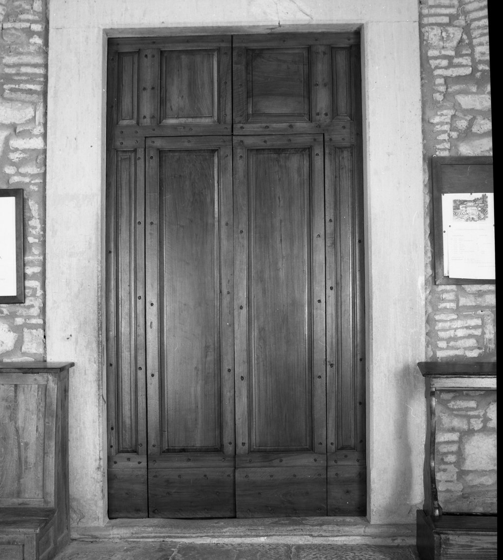 porta - a due battenti - bottega toscana (seconda metà sec. XVIII)