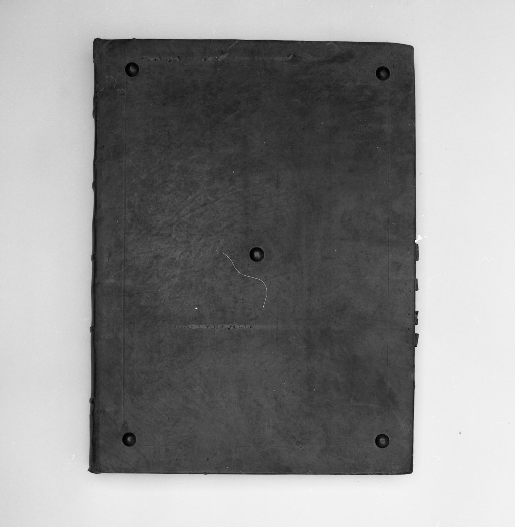 coperta di libro liturgico - produzione toscana (sec. XIX)