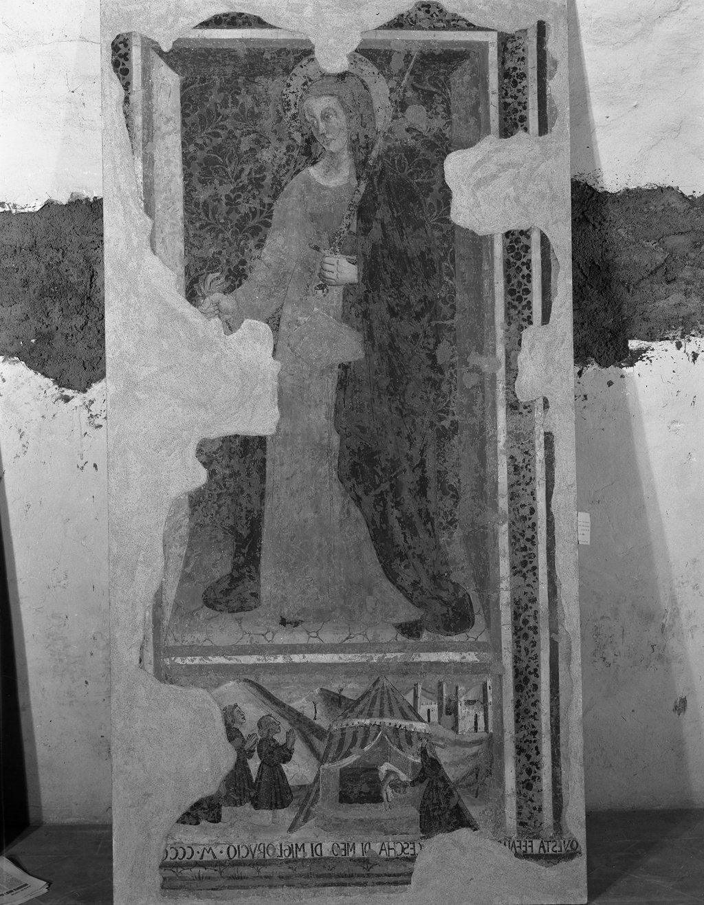 San Sebastiano (dipinto) - ambito aretino (ultimo quarto sec. XV)