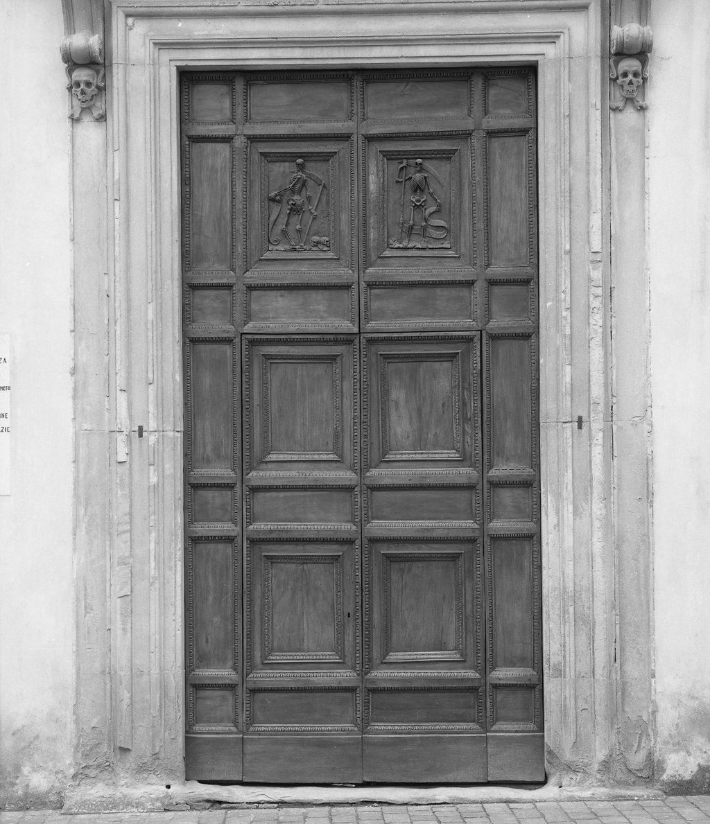 Morte (portone) - ambito italiano (sec. XVI, sec. XX)