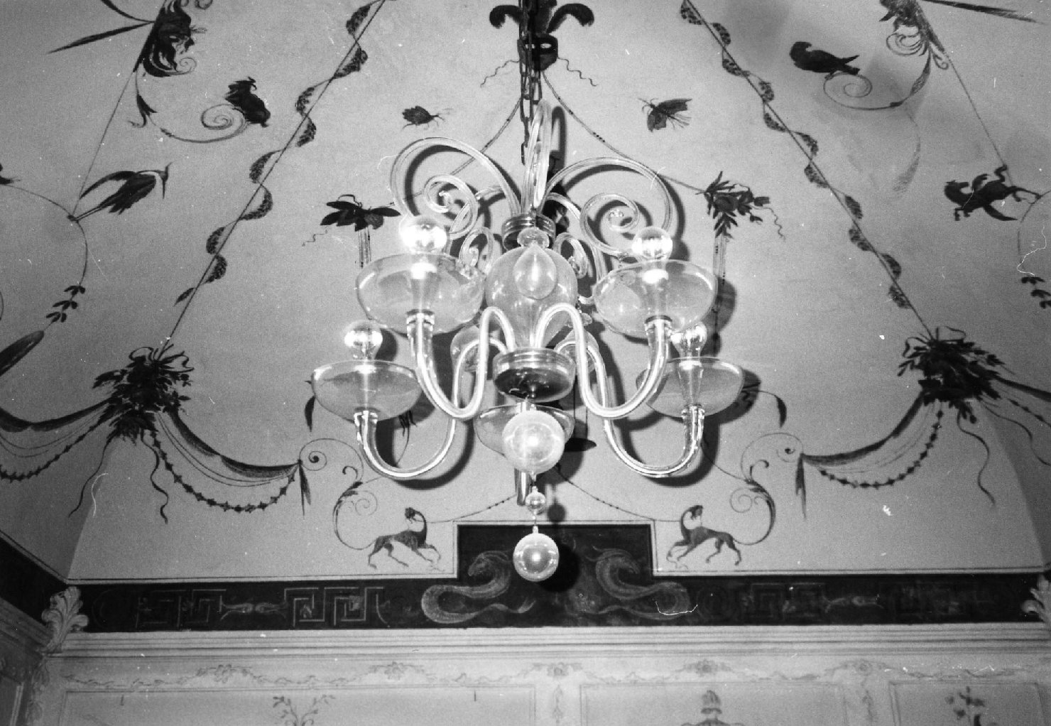 lampadario - a bracci - bottega toscana (sec. XX)