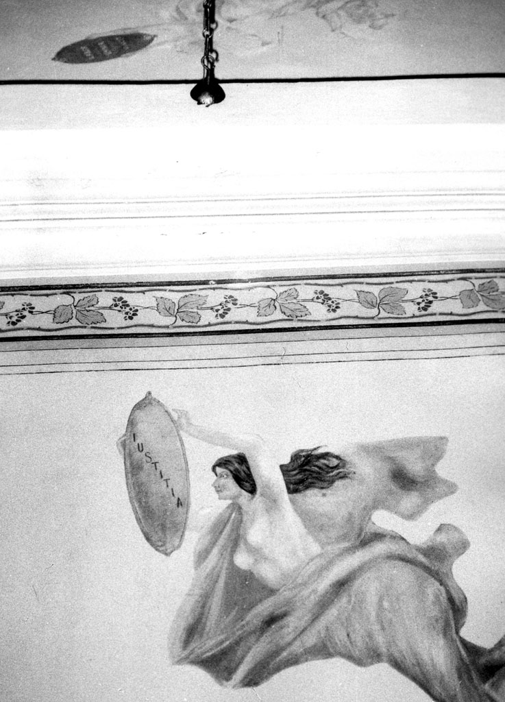 soffitto dipinto, complesso decorativo - ambito toscano (primo quarto sec. XX)