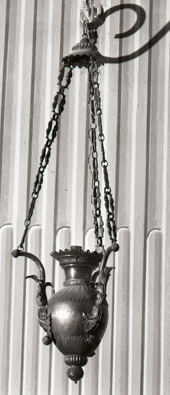 lampada del SS. Sacramento - manifattura toscana (fine sec. XIX)
