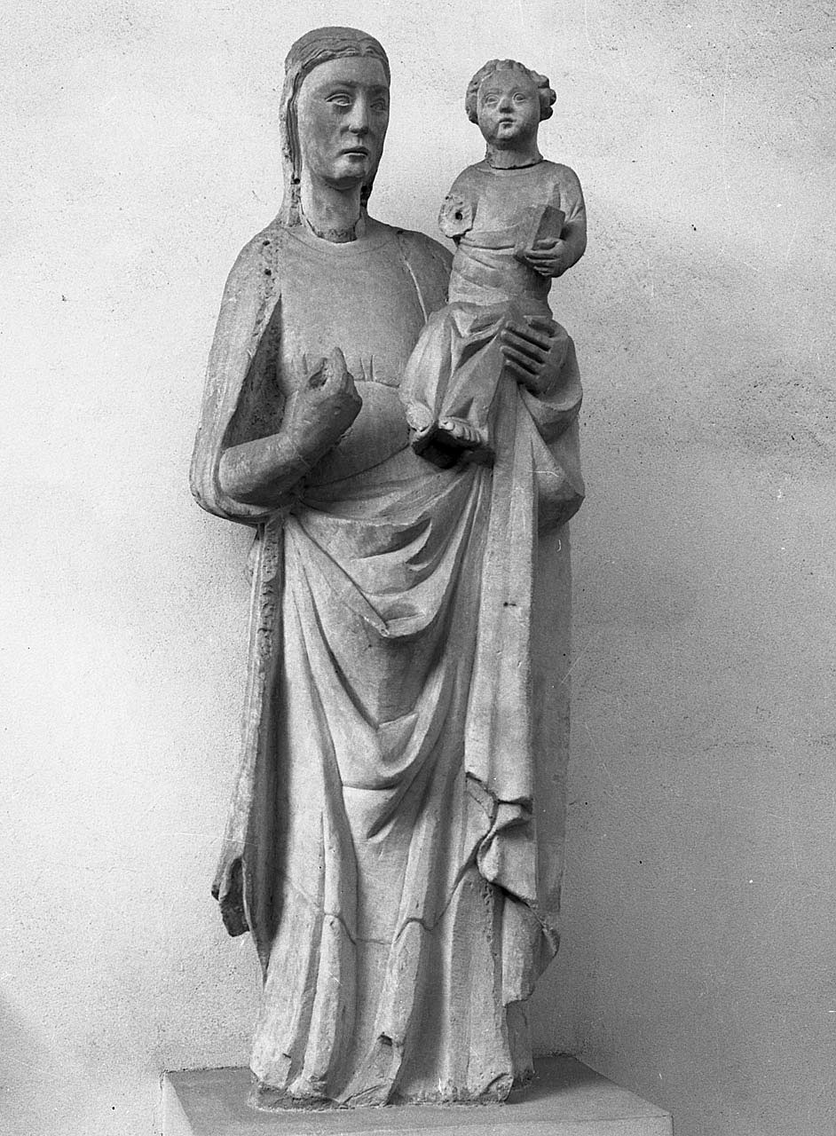 Madonna col Bambino, Madonna col Bambino (scultura, opera isolata) di Maestro del San Michele - ambito aretino (secondo quarto sec. XIV)