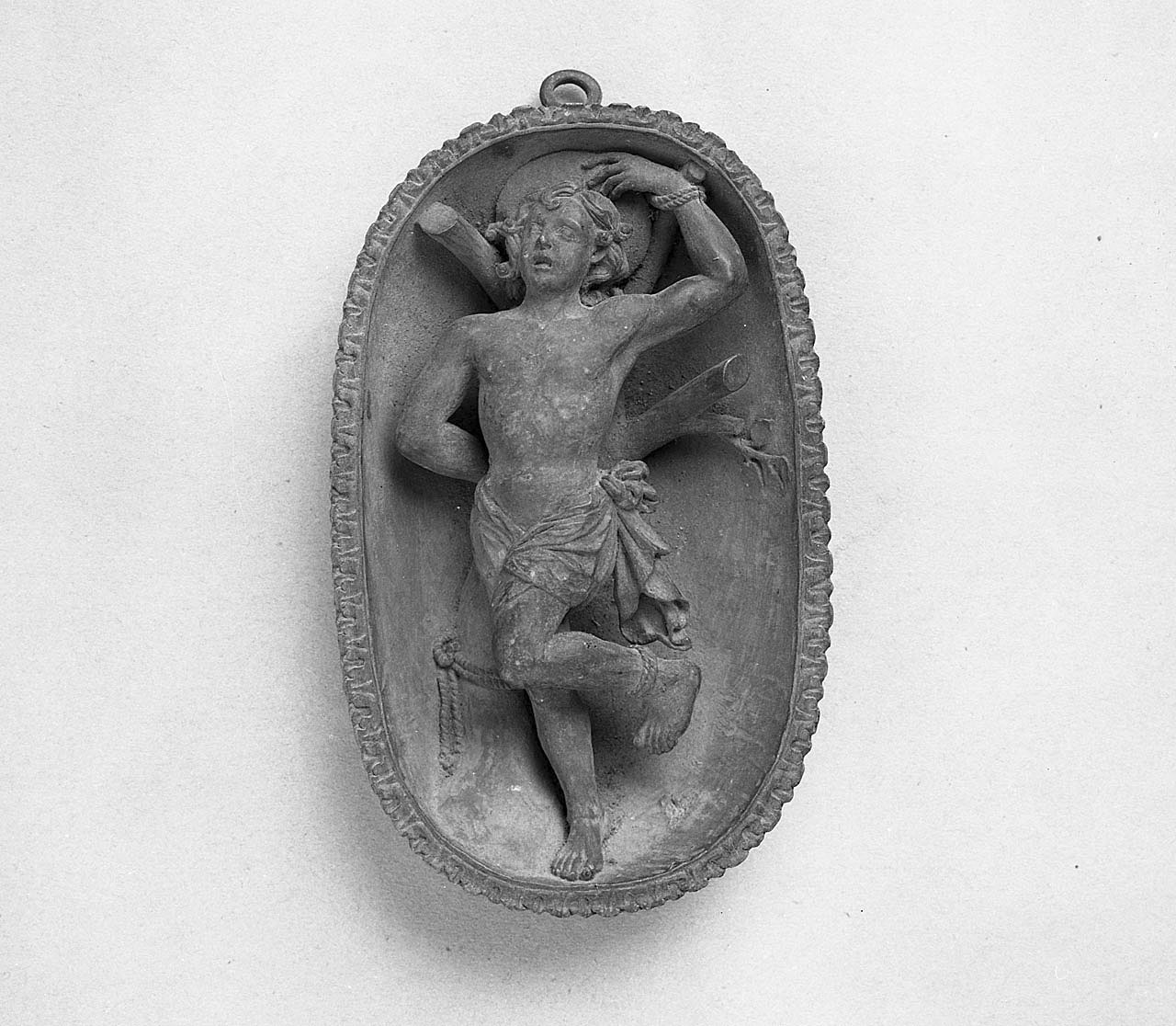 San Sebastiano (rilievo, opera isolata) - ambito toscano (prima metà sec. XVIII)