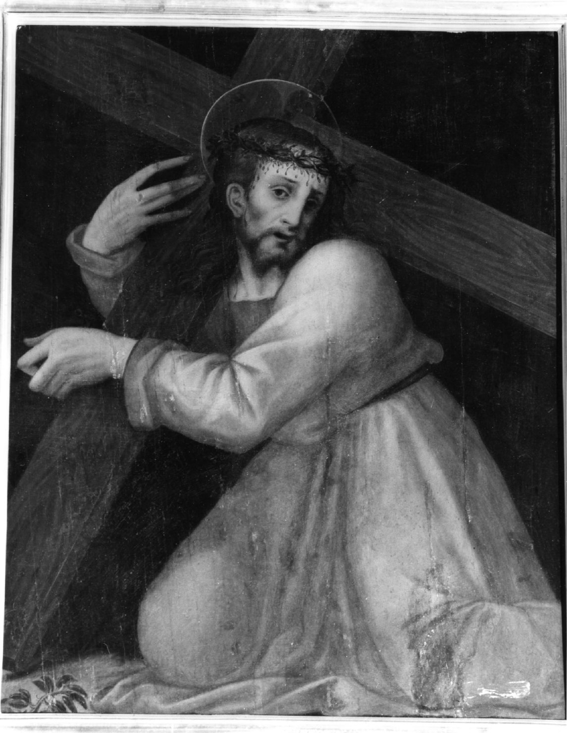 Cristo portacroce (dipinto) - ambito italiano (inizio sec. XVI)