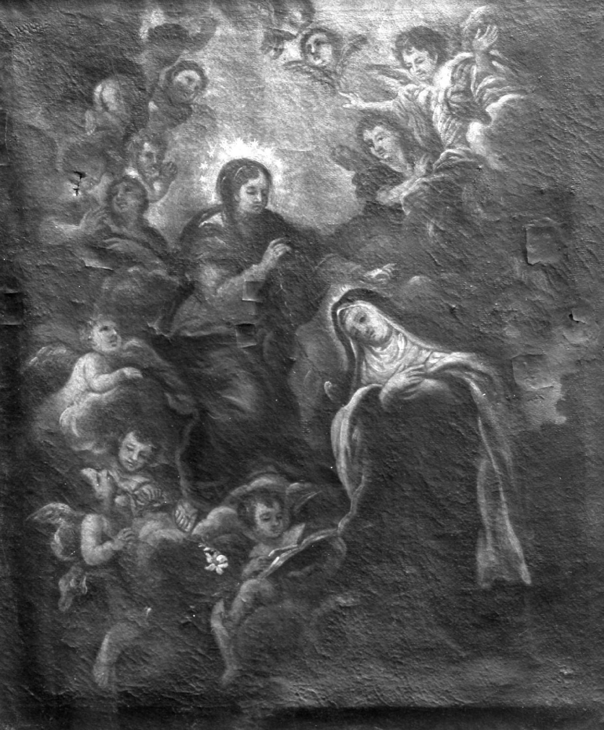 estasi di Santa Maria Maddalena dei Pazzi (dipinto) - ambito toscano (prima metà sec. XVII)