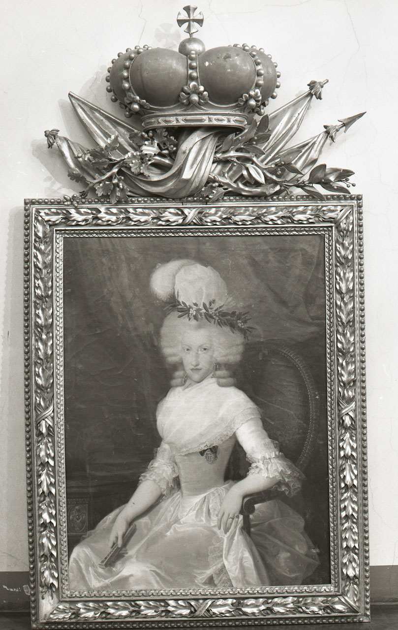 ritratto della granduchessa Maria Luisa Amalia (dipinto) di Benvenuti Pietro (fine sec. XVIII)