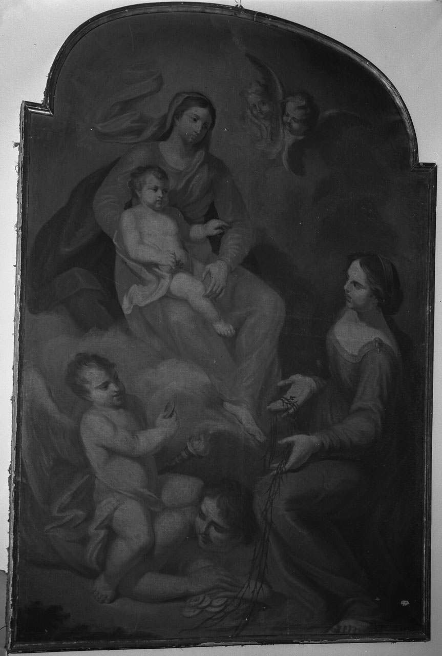 Madonna con Bambino e Santi (dipinto) - ambito toscano (fine sec. XVIII)
