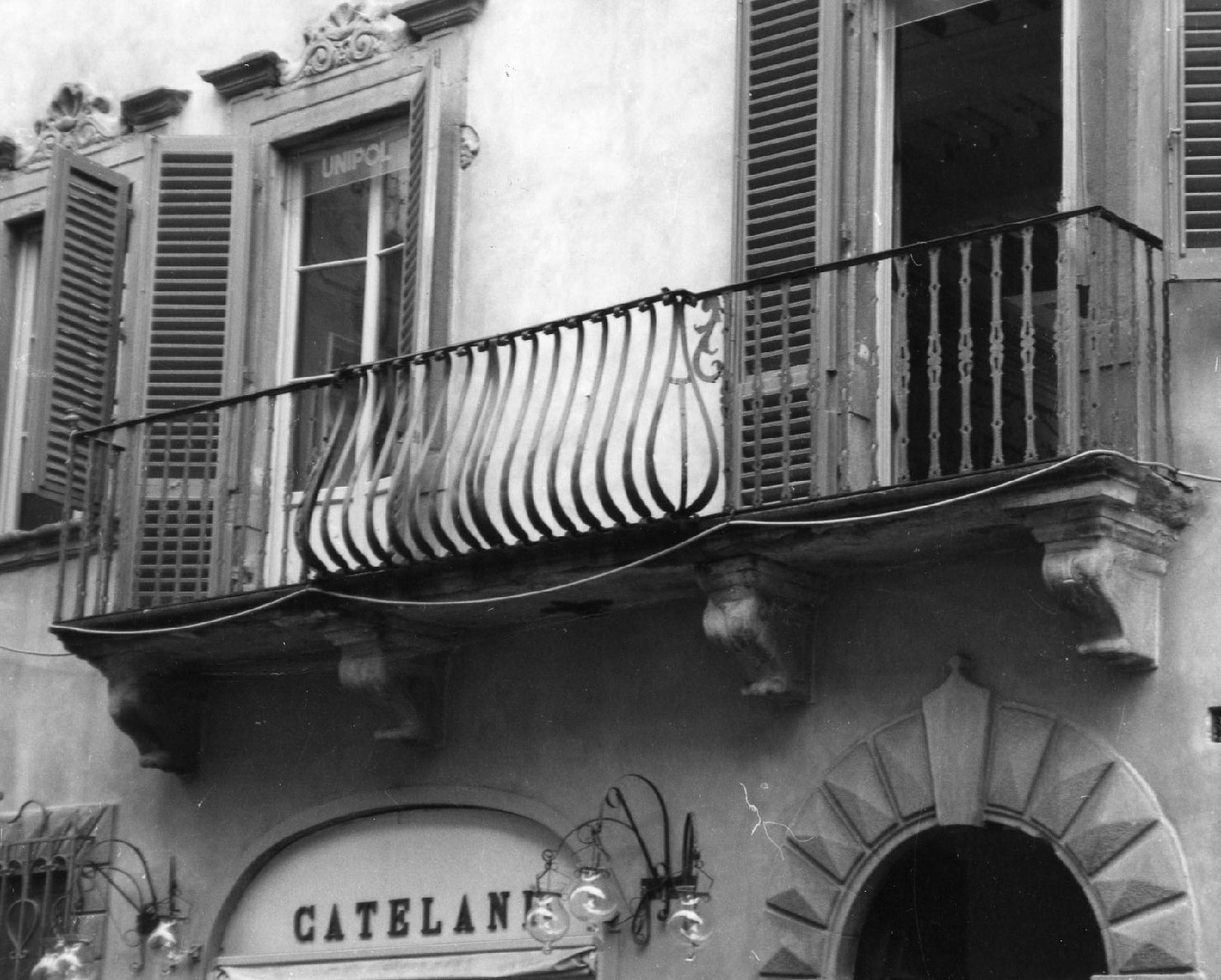 balcone - bottega toscana (fine/inizio secc. XVIII/ XIX)