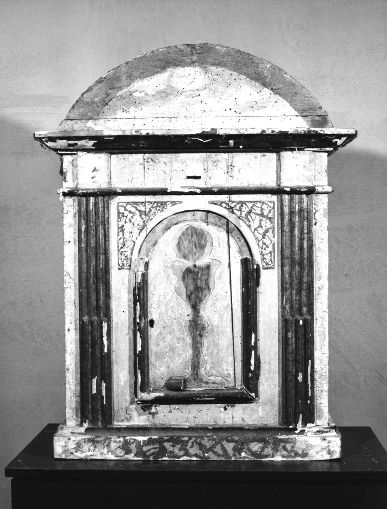 tabernacolo, opera isolata - bottega aretina (inizio sec. XIX)