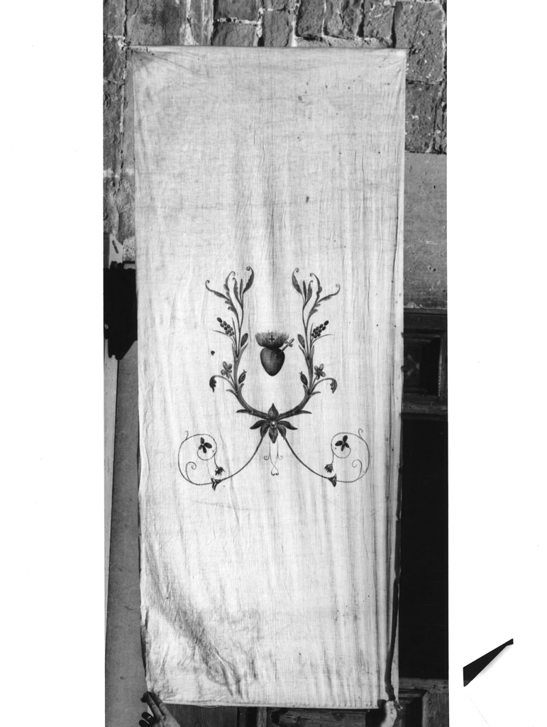 banda processionale, opera isolata - manifattura toscana (fine sec. XVIII)