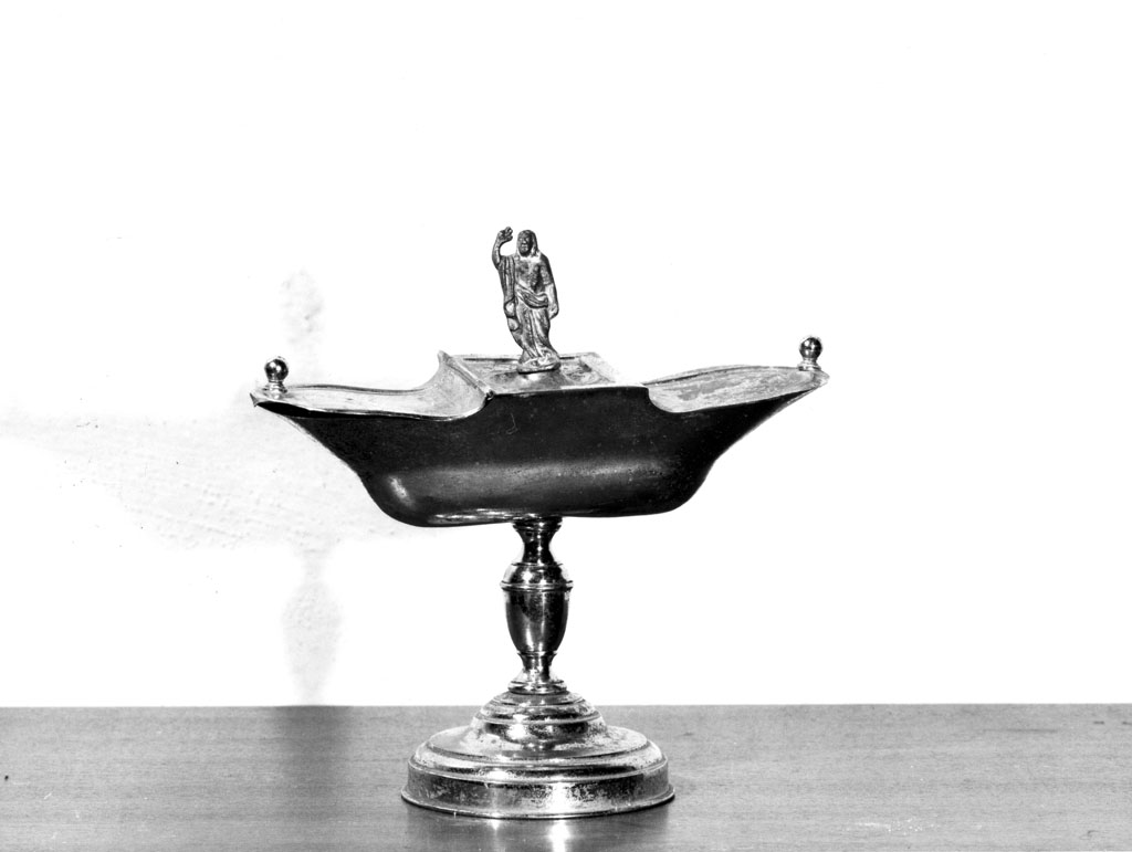 navicella portaincenso, opera isolata - manifattura toscana (sec. XX)