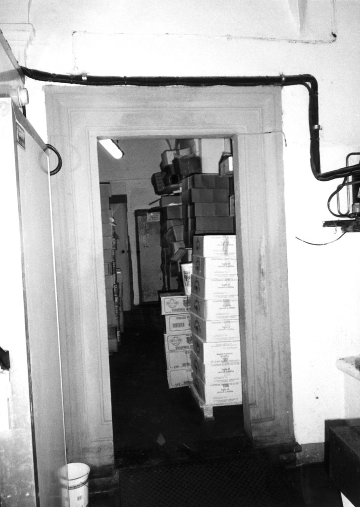 portale architravato - bottega toscana (fine/inizio secc. XVII/ XVIII)