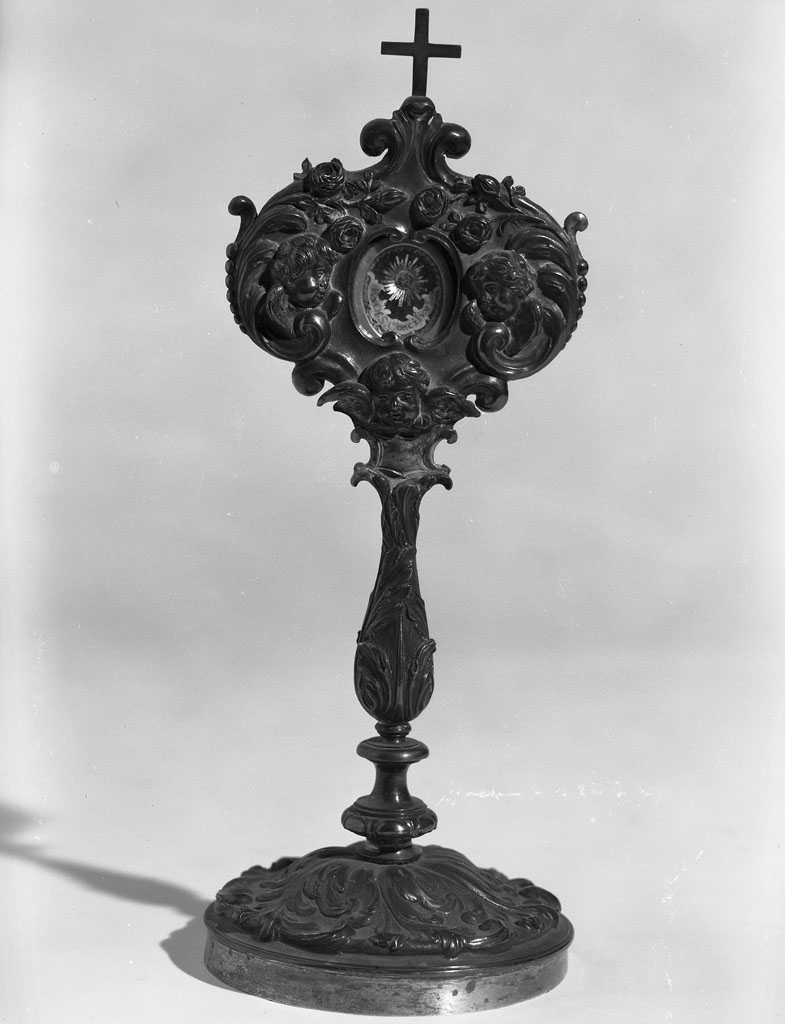 reliquiario - bottega toscana (fine sec. XVIII)