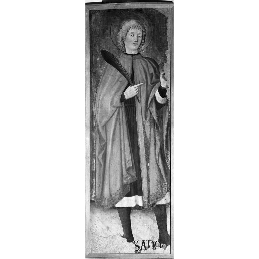 Sant'Ansano (dipinto) di Badaloni Paolo di Stefano detto Paolo Schiavo (metà sec. XV)