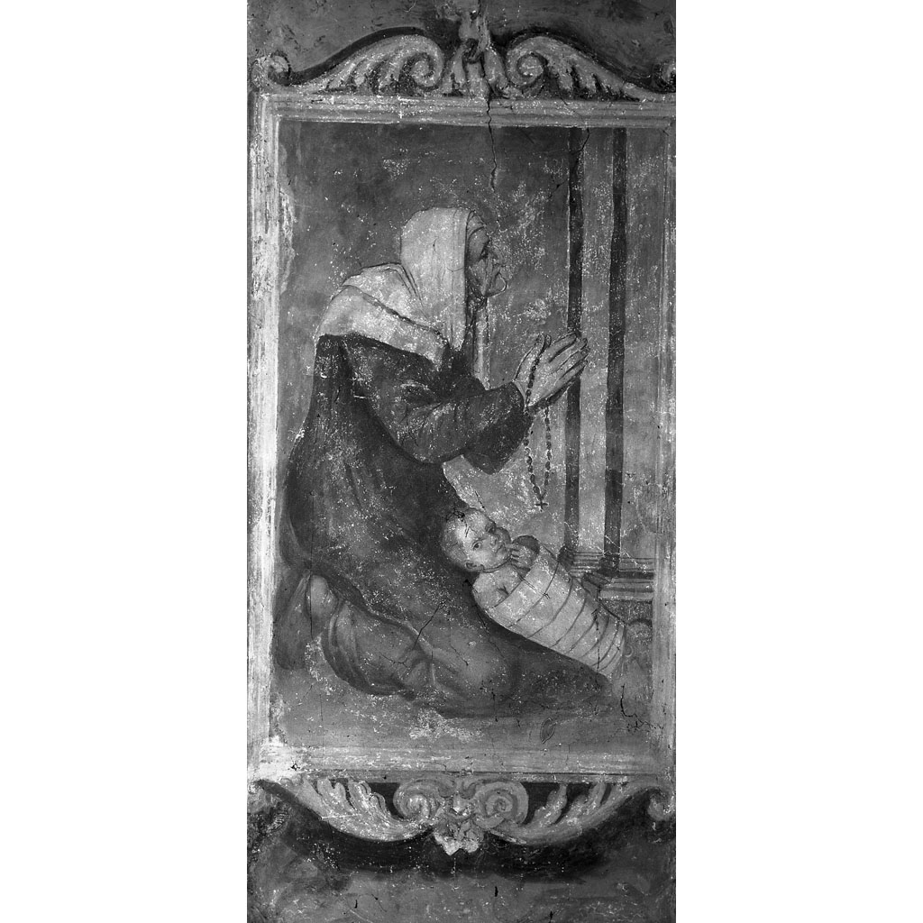 miracolo di Monna Tancia (dipinto, pendant) - ambito toscano (fine sec. XVI)