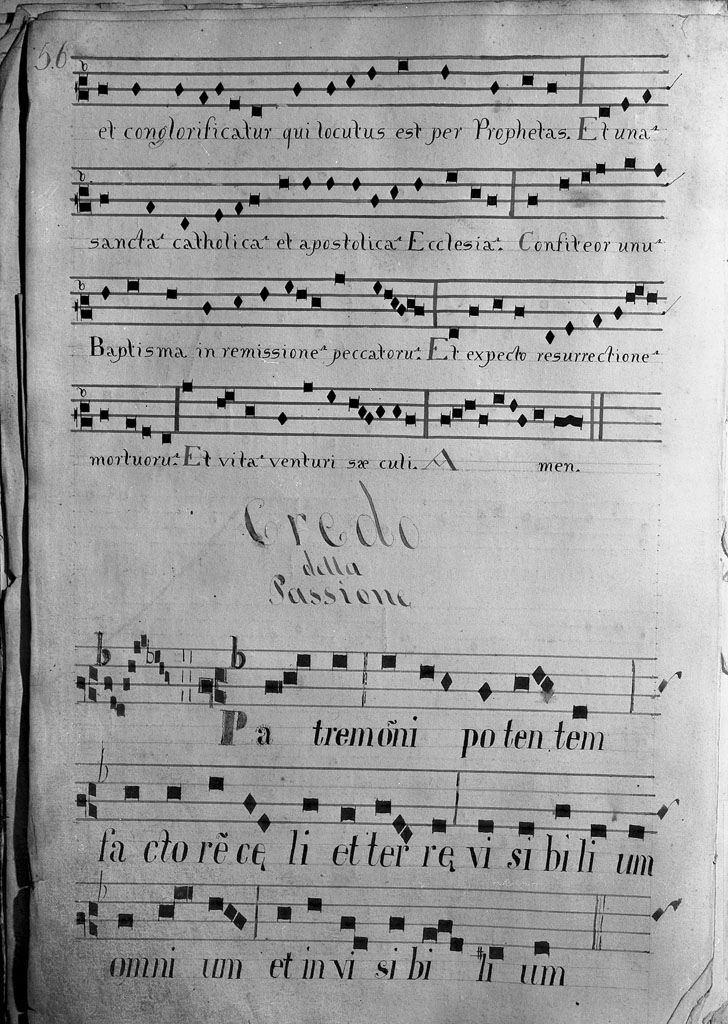 messale cantato - bottega toscana (fine/inizio secc. XVII/ XVIII)