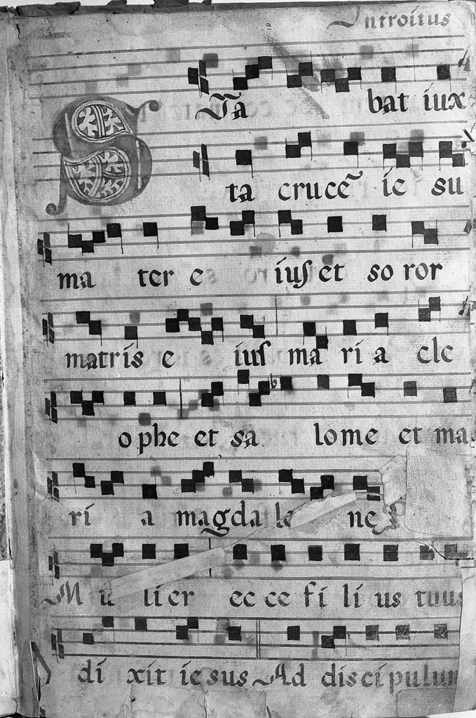 messale cantato - bottega toscana (sec. XVII)