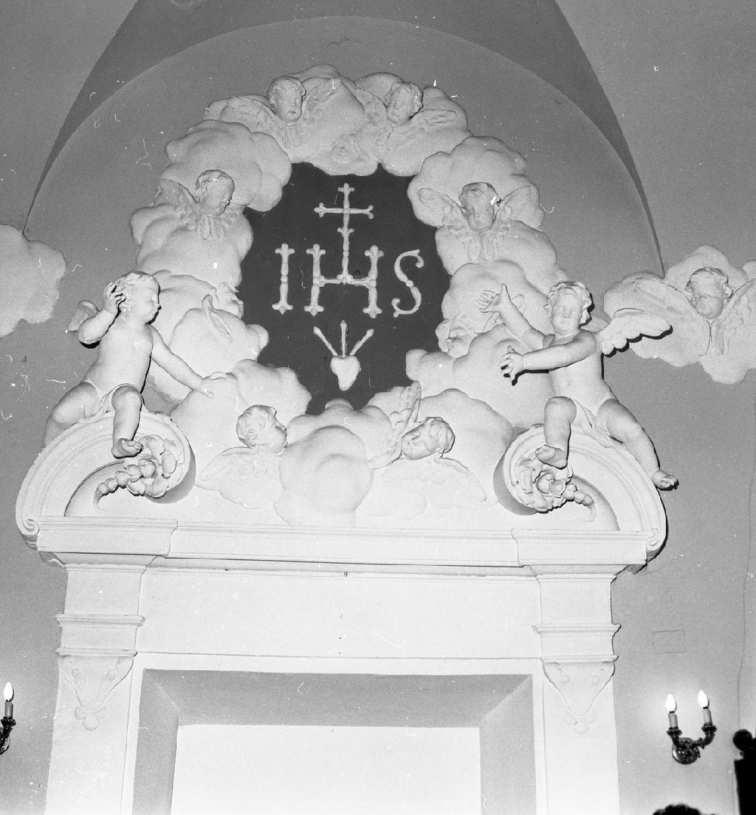 mostra d'altare, elemento d'insieme - bottega toscana (seconda metà sec. XVIII)