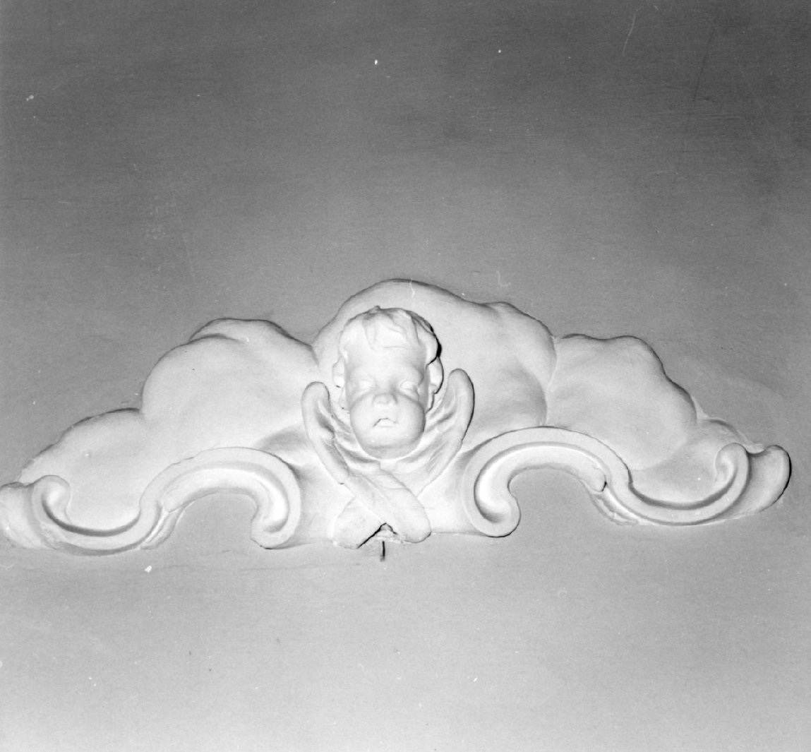 cherubino (decorazione plastica) - bottega aretina (fine/inizio secc. XVIII/ XIX)