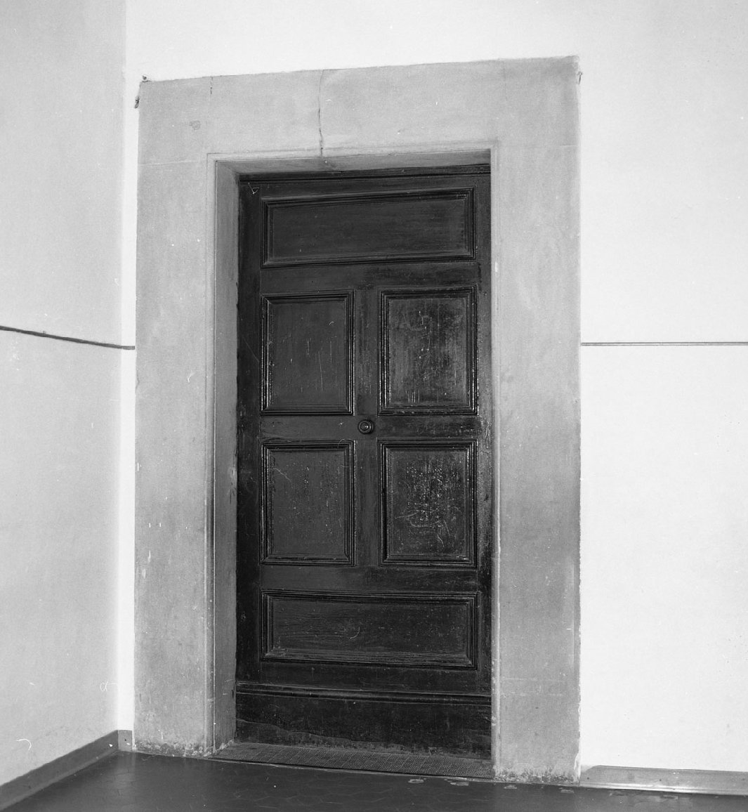 mostra di porta - bottega aretina (fine/inizio secc. XVIII/ XIX)