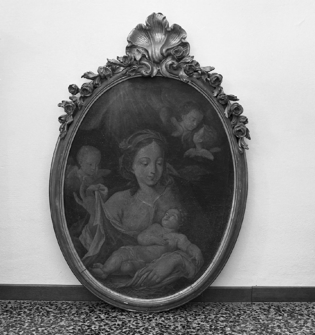 Madonna con Bambino (dipinto) - ambito romano (prima metà sec. XVIII)