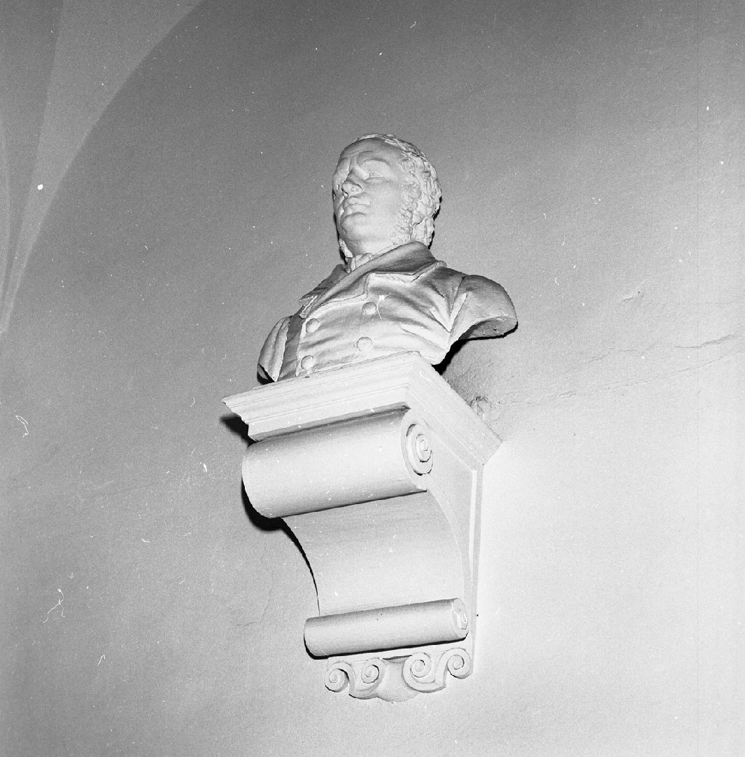 ritratto di Camillo Benso conte di Cavour (busto) - ambito toscano (seconda metà sec. XIX)