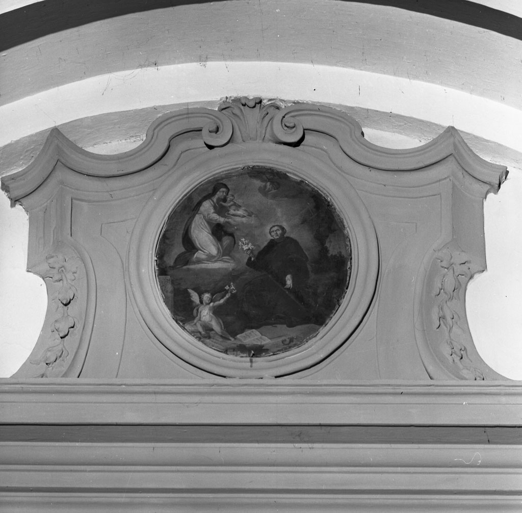 Madonna con Bambino e Sant'Antonio (dipinto) - ambito toscano (sec. XVIII)