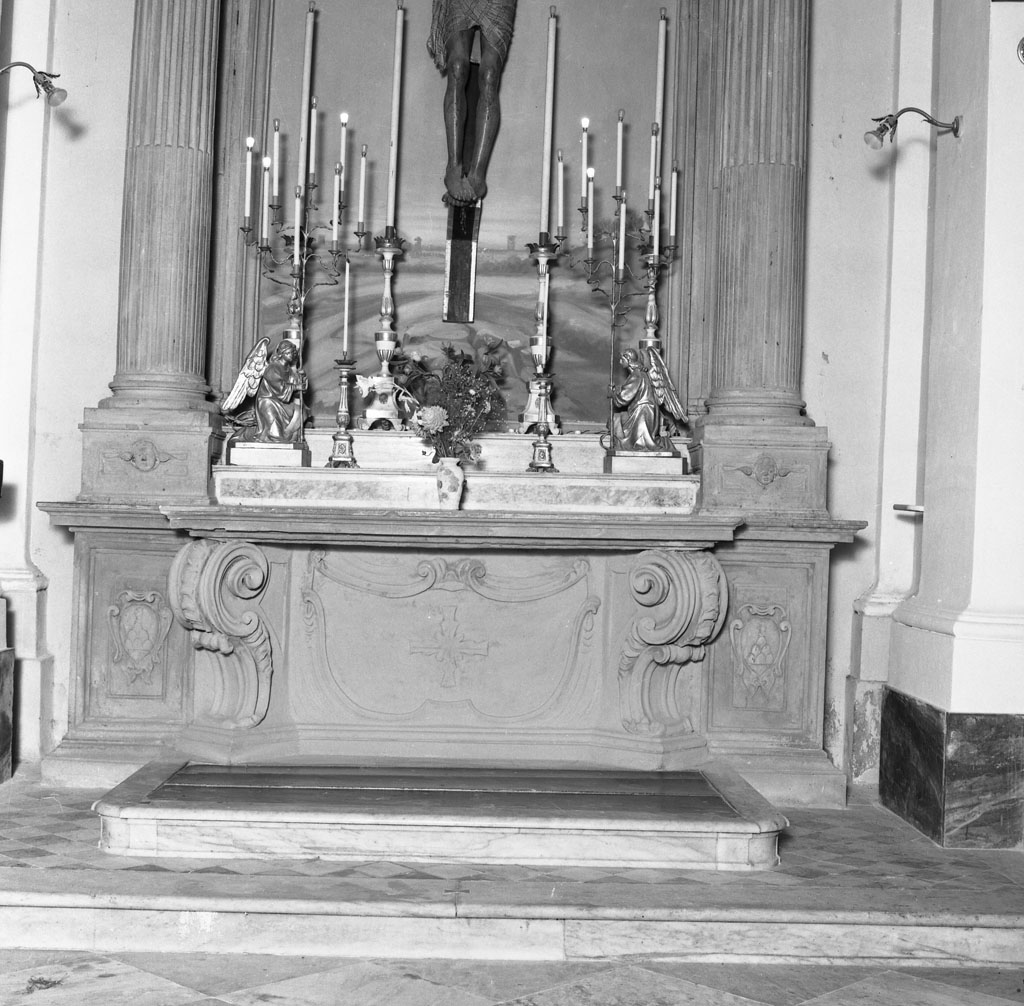 mensa d'altare - bottega toscana (sec. XVIII)