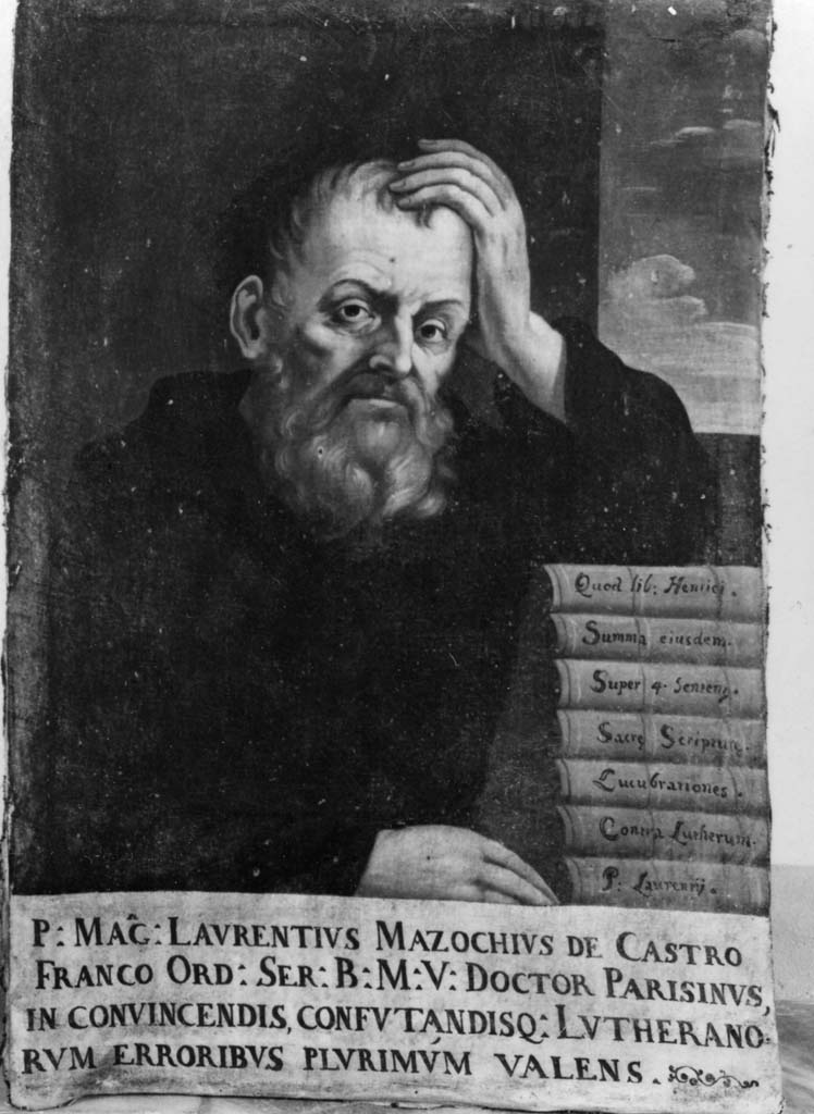 ritratto di ecclesiastico (dipinto) - ambito toscano (sec. XVII)