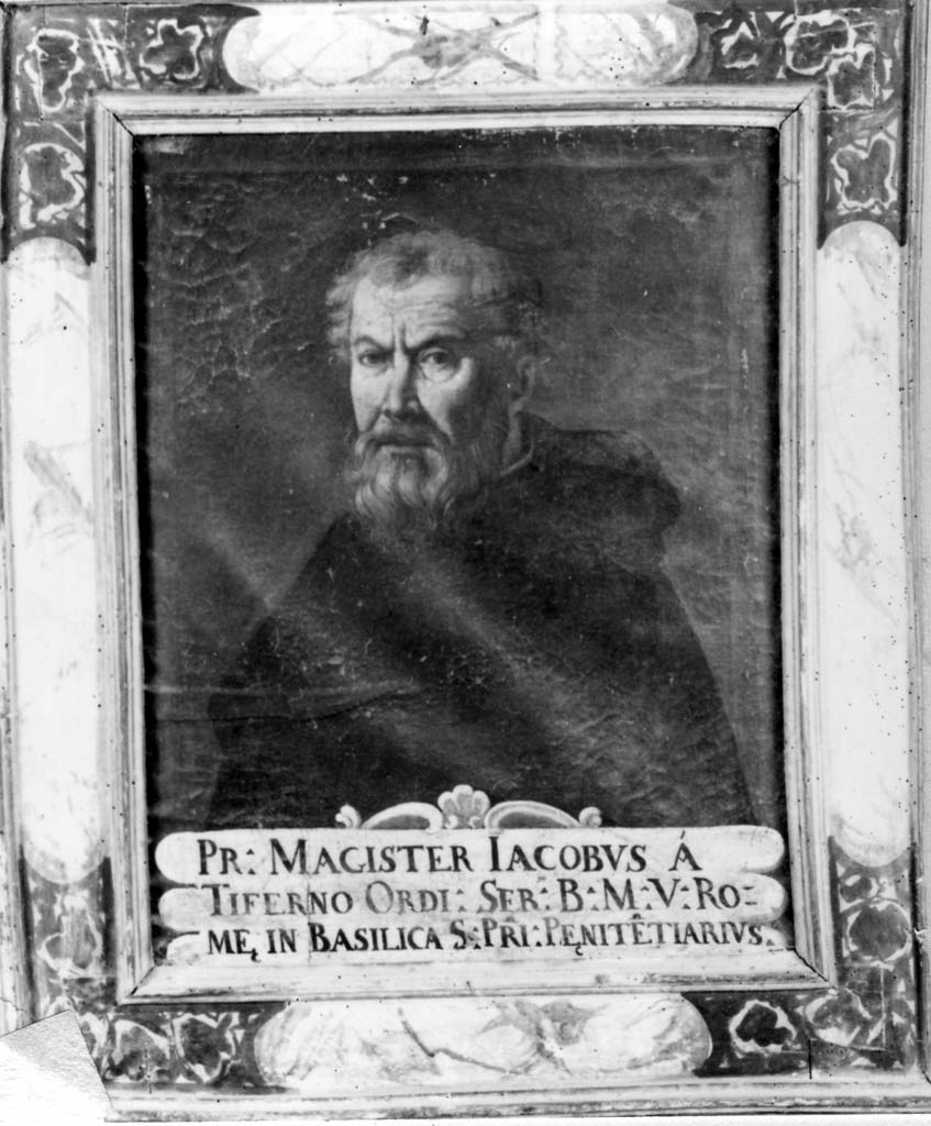 ritratto di ecclesiastico (dipinto) - ambito toscano (sec. XVIII)