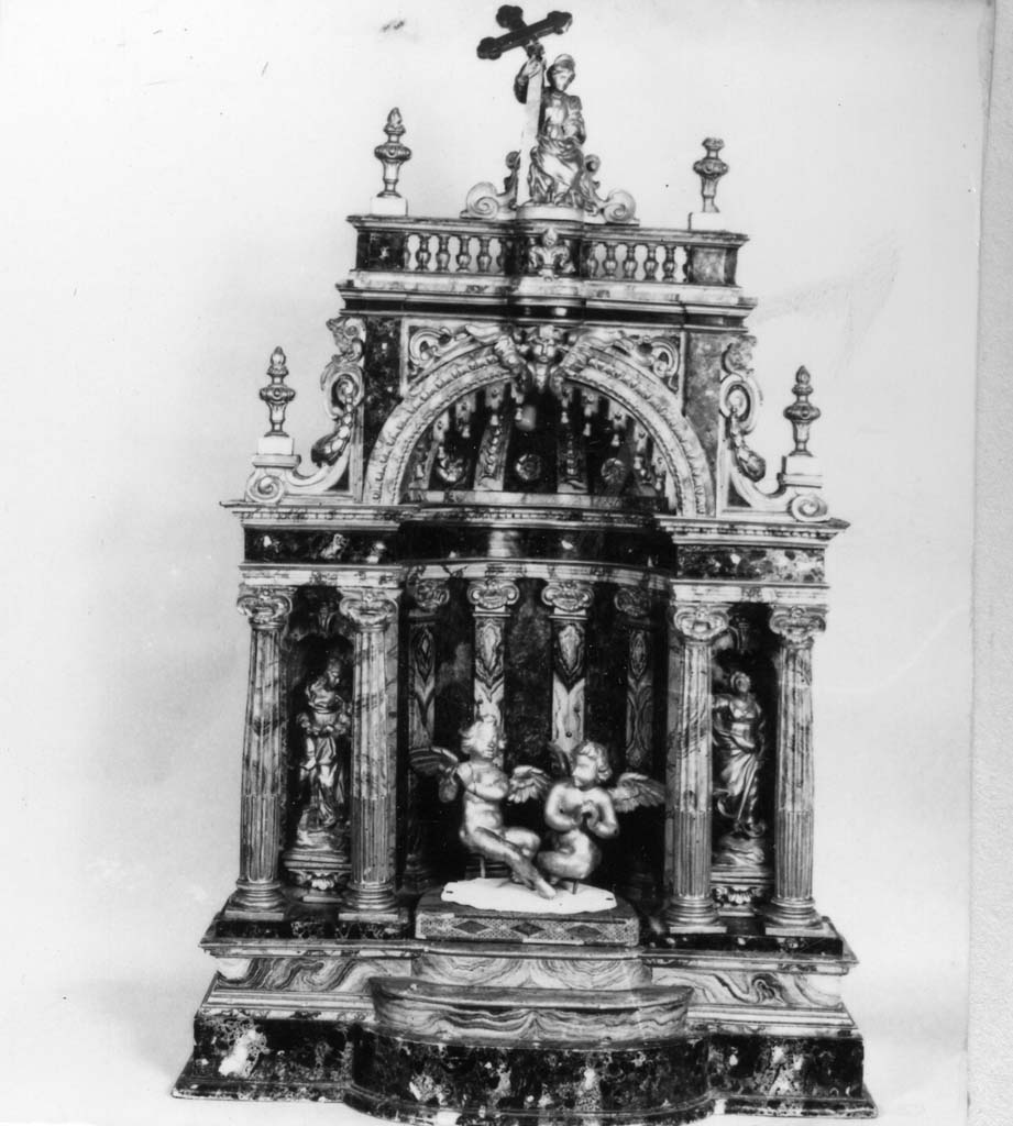 ciborio - bottega toscana (seconda metà sec. XVIII)