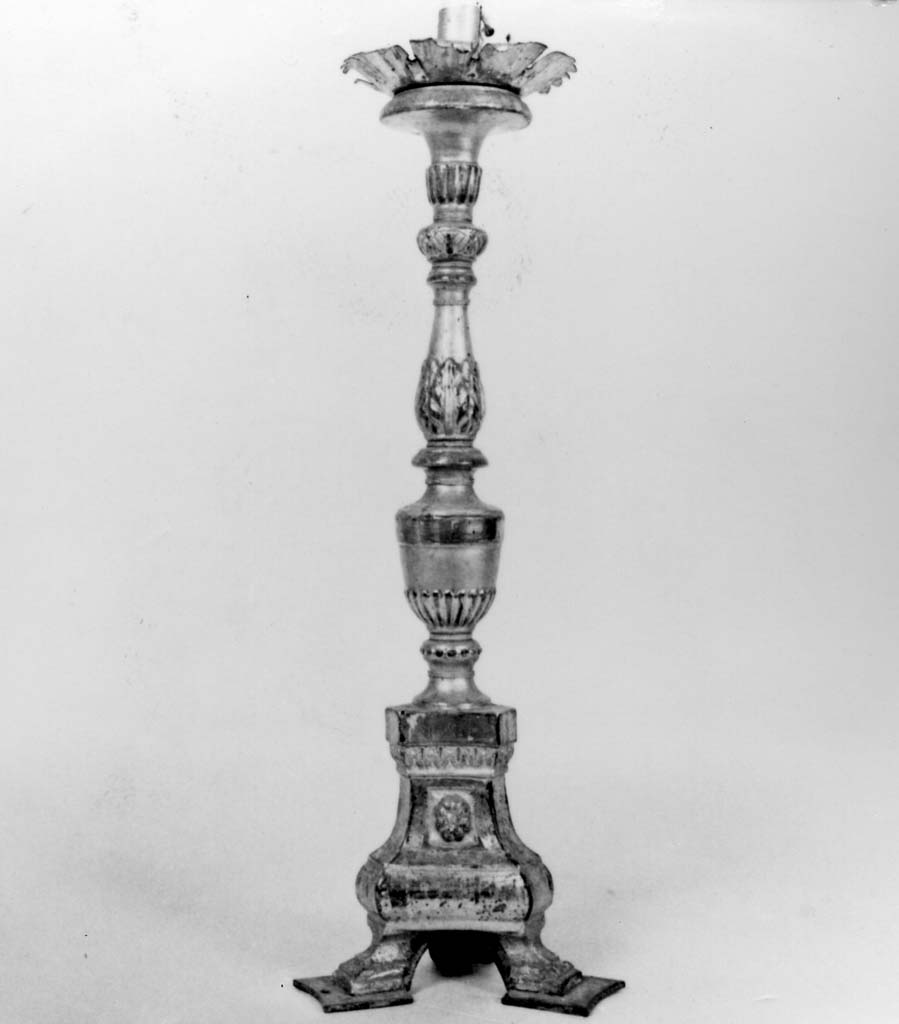 candeliere, serie - bottega toscana (fine sec. XVIII)