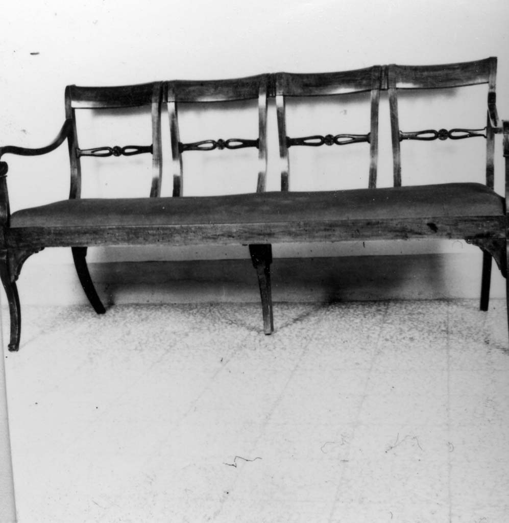 divano - bottega toscana (fine sec. XVIII)