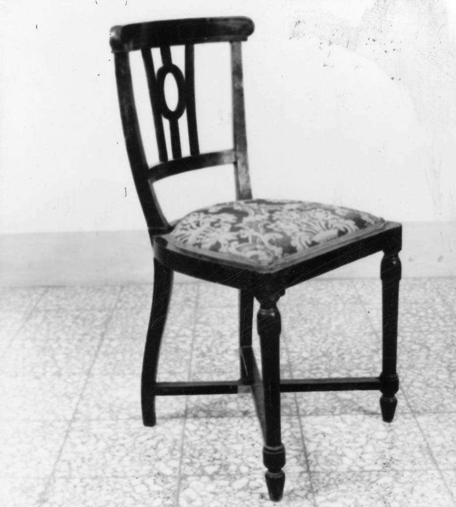sedia - bottega toscana (sec. XIX)