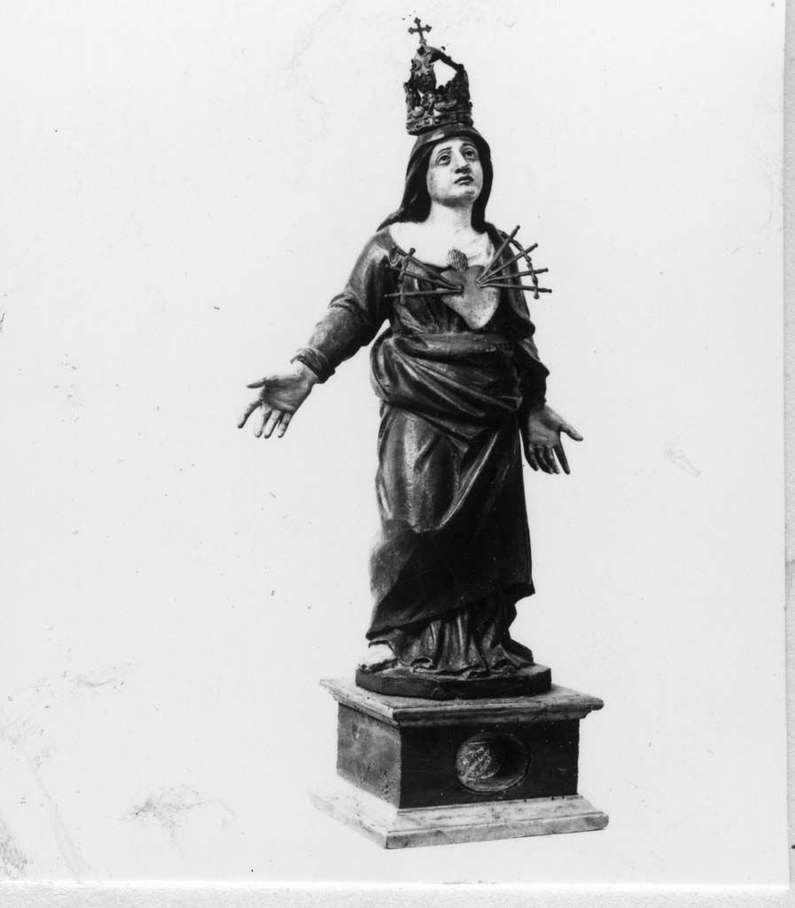 statuetta - bottega toscana (fine/inizio secc. XVII/ XVIII)