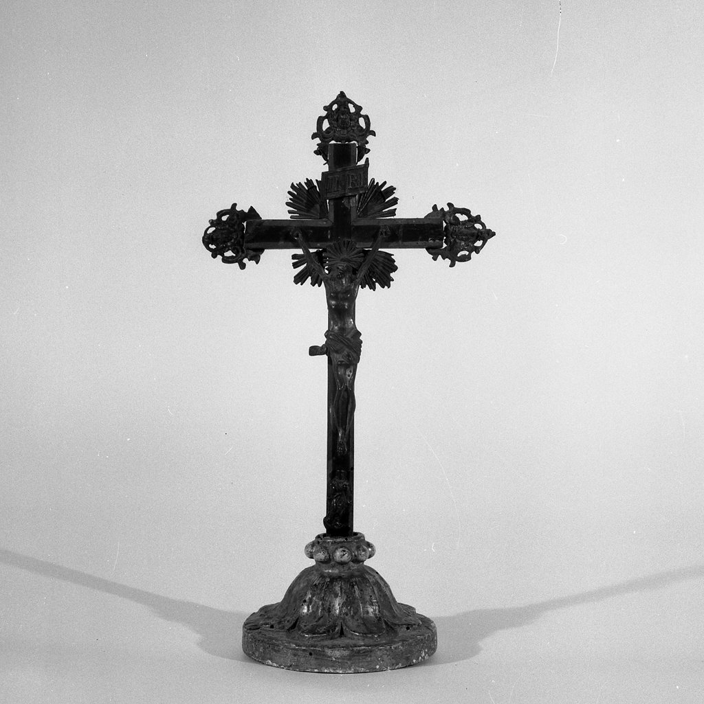 croce d'altare - bottega toscana (secc. XVIII/ XIX)