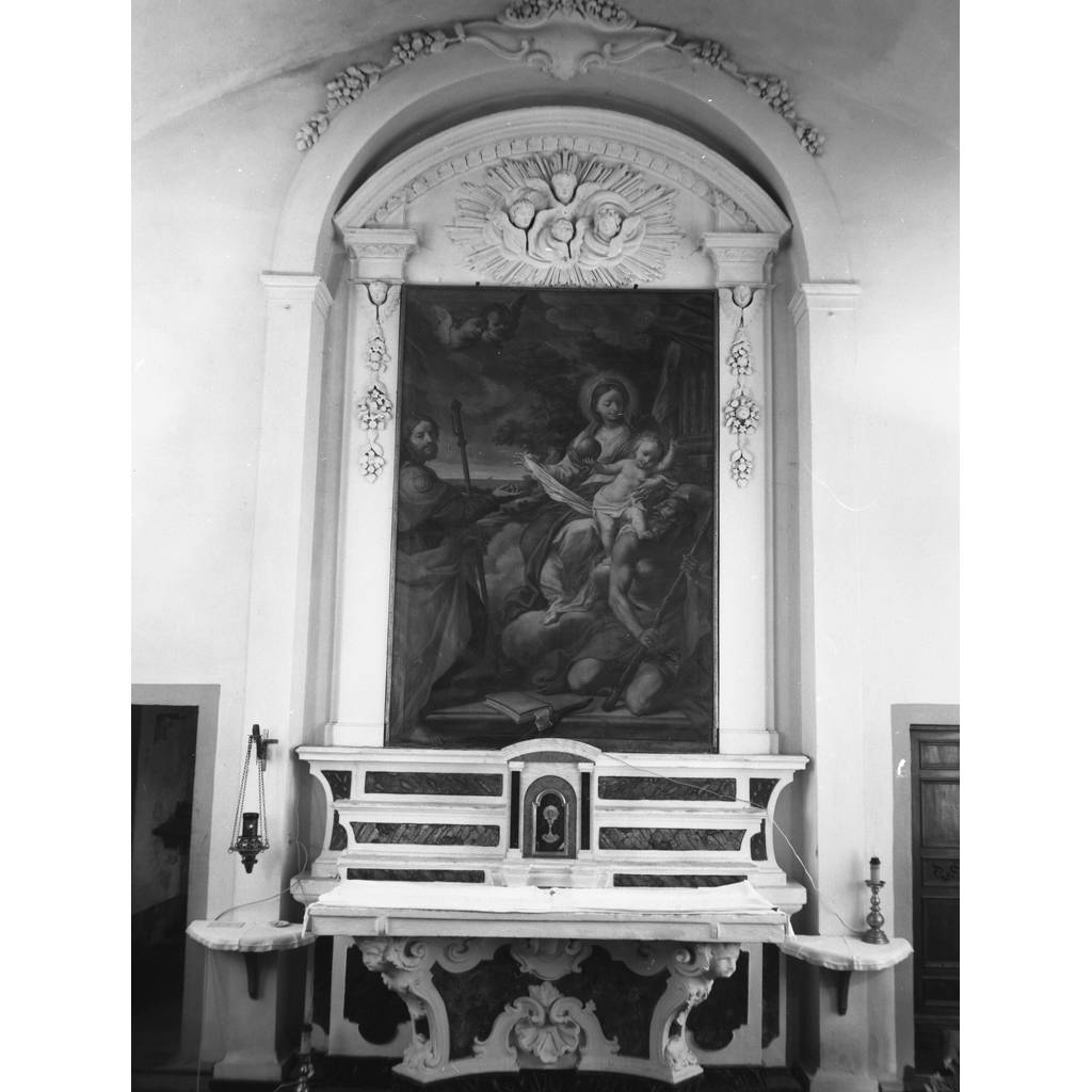 altare - bottega romana (inizio sec. XVIII)