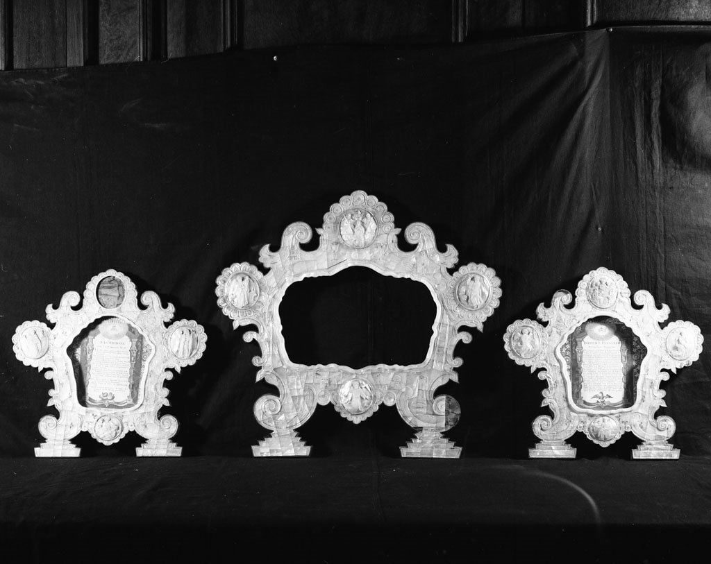 servizio di cartagloria, insieme - bottega italiana (sec. XVIII)