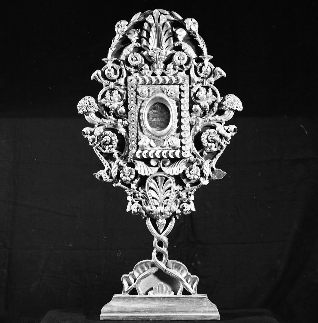 reliquiario - bottega italiana (secc. XVIII/ XIX)